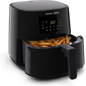 Preta Fritadeira Airfryer Philips Walita
